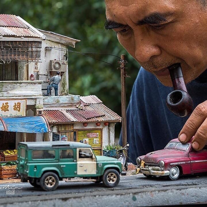 Karya Miniatur Kendaraan Milik Seniman Berikut Ini Hasilnya Wow Banget